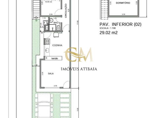 #1307 - Casa para Venda em Atibaia - SP - 2