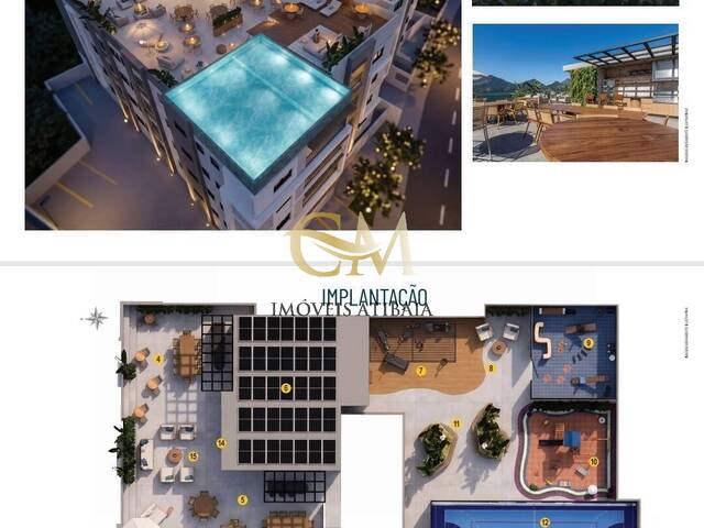 #1765 - Apartamento para Venda em Atibaia - SP