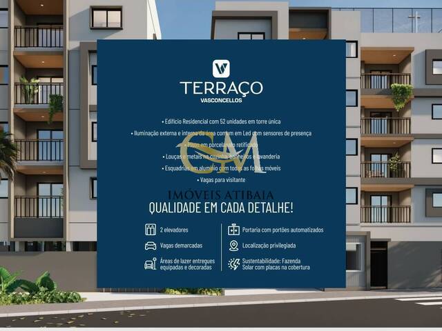 #1765 - Apartamento para Venda em Atibaia - SP