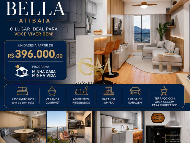 #1905 - Apartamento para Venda em Atibaia - SP
