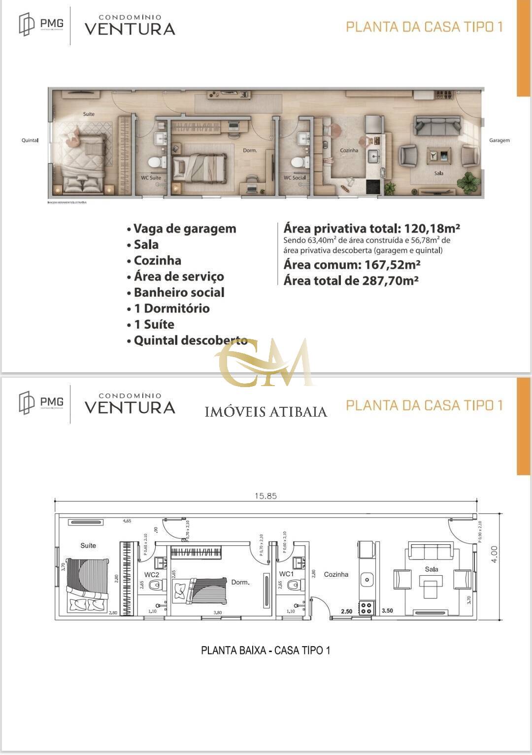 Casa, 2 quartos, 120 m² - Foto 9