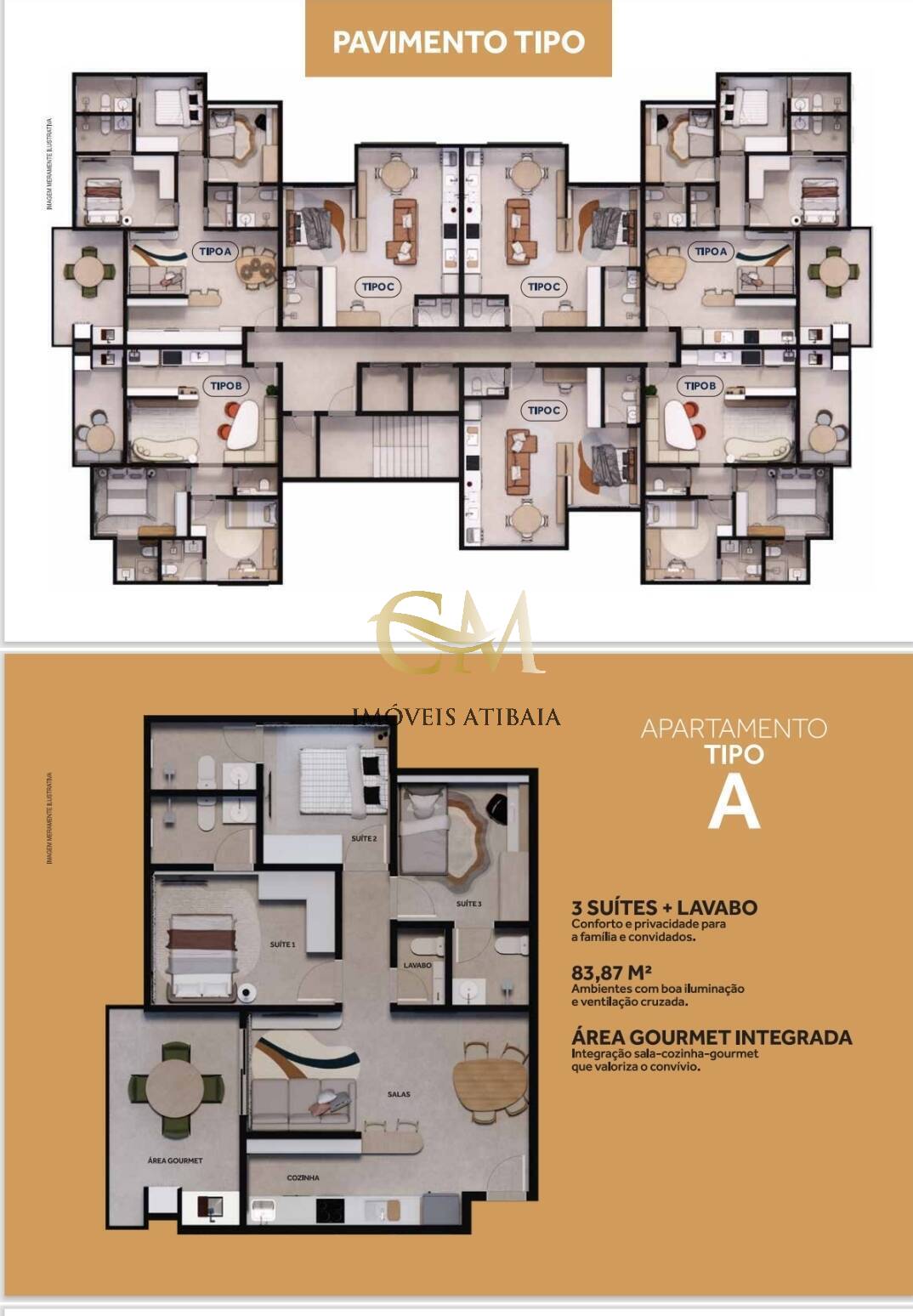 Apartamento, 2 quartos, 69 m² - Foto 7