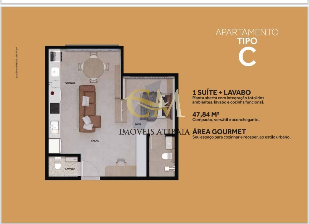 Apartamento, 2 quartos, 69 m² - Foto 11